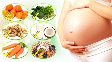 Nutrients To Include In Pregnancy Diet Chart - Diet