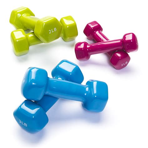 Vinyl Dumbbell Set Combo - Black Mountain Products