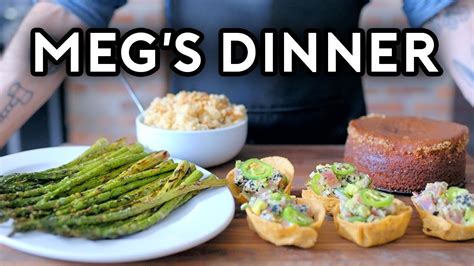 Binging with Babish: Meg's Dinner from Family Guy - Bombofoods