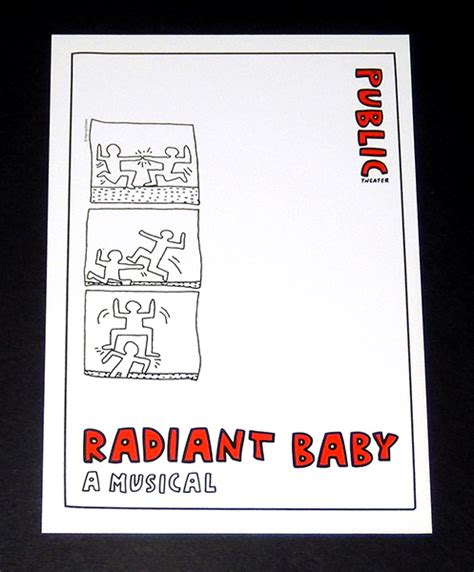 Keith Haring: Radiant Baby A Musical Announcement Card by Haring, Keith: (2003) Manuscript ...