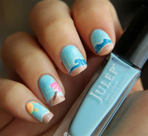 Beach Nail Art. | Toe designs | Pinterest | Beach, Toe nail polish and ...