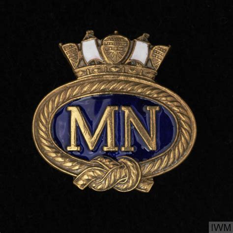 badge, lapel, Merchant Navy | Imperial War Museums