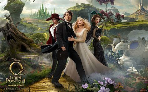 HD wallpaper: Oz The Great and Powerful 3D Movie, disney oz great powerful movie poster ...