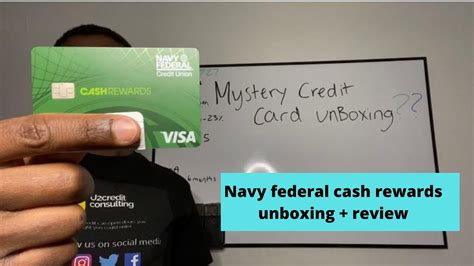 navy federal cash rewards 1.5% cash back credit card (unboxing + review) - YouTube