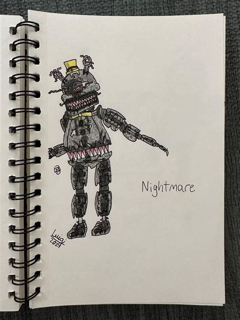 Nightmare fanart by Luigi33330 on DeviantArt