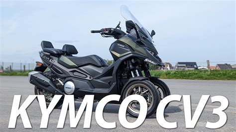 Kymco CV3 | Test - YouTube