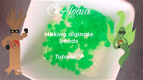 Tutorial - How to make alginate beads? - YouTube