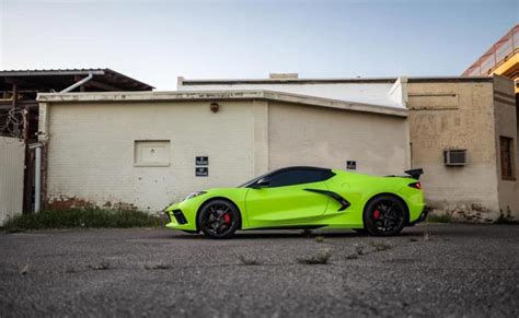 [PICS] Wrapped Acid Green 2020 Corvette is the Exterior Color the C8 Needs - Corvette: Sales ...