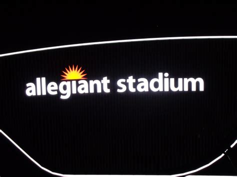 Allegiant Stadium Turns the Lights On for the Las Vegas Raiders and ...