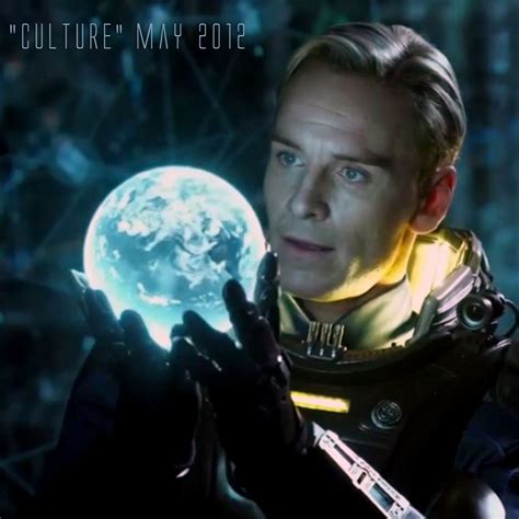 Michael Fassbender: "Culture" - "Prometheus" 2012