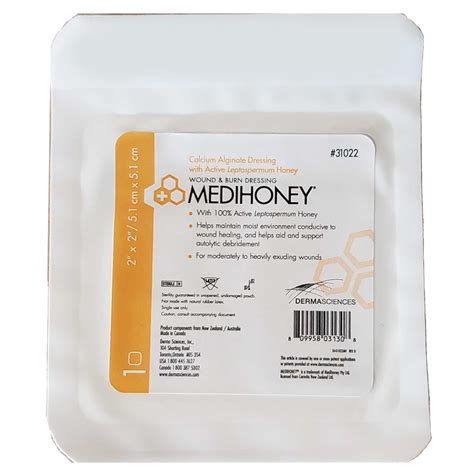 MEDIHONEY® Calcium Alginate Dressing — C6.ca