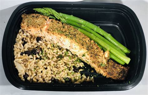 Herb Crusted Salmon – Entrees Catering