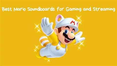 5 Best Mario Soundboards for Gaming and Streaming - FineShare