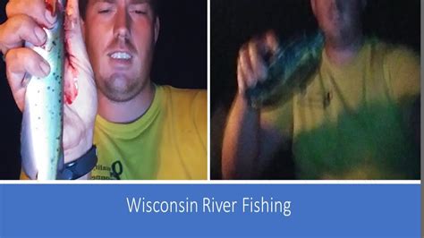 Wisconsin River Fishing - YouTube