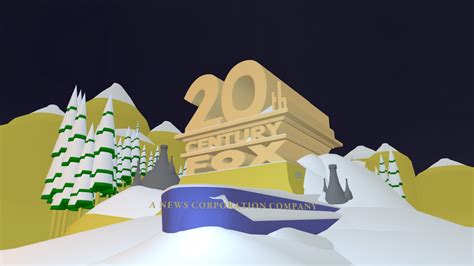 ice age 3 20th century fox logo - 3D model by DragonTheSketchfabUser ...