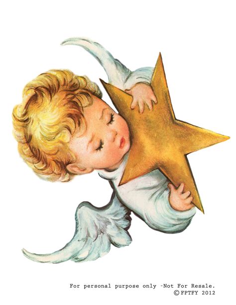 Clip Art: Free Baby Angel Image Greeting Card By Lori Hairston - Free Pretty Things For You