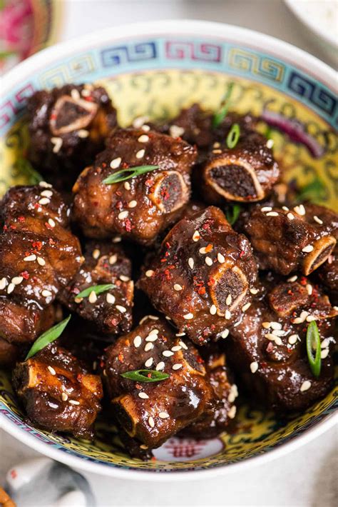 Chinese Sweet and Sour Ribs | Healthy Nibbles by Lisa Lin by Lisa Lin