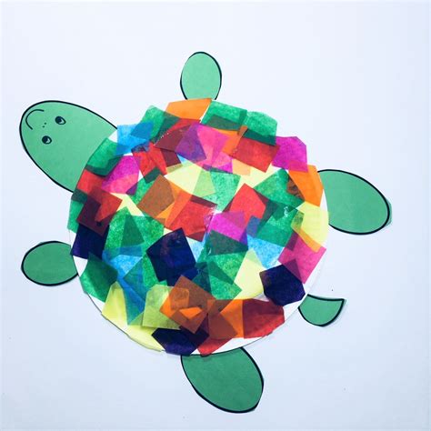 Printable Paper Turtle Craft