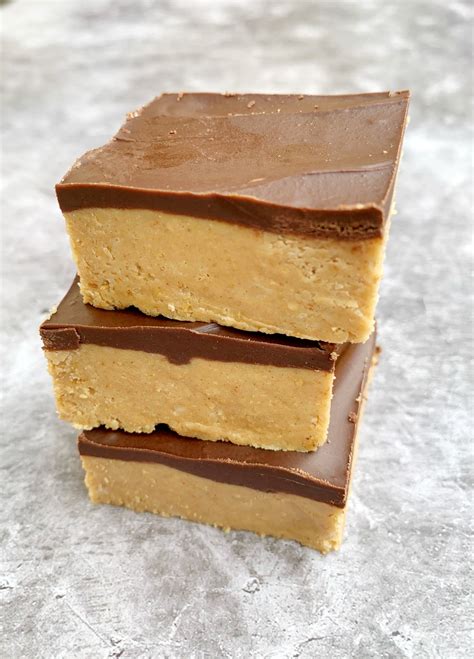 No Bake Peanut Butter Squares - The Endless Appetite