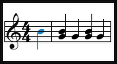 Find Out What The Musical Term Anacrusis Means | Musicals, Notations, Term