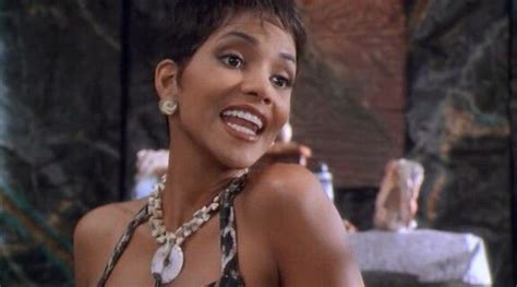 Halle Berry as Sharon Stone in "The Flintstones", 1994.