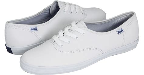 Keds Champion-leather Cvo in White | Lyst