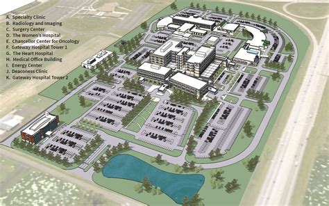 Deaconess Gateway Campus Map