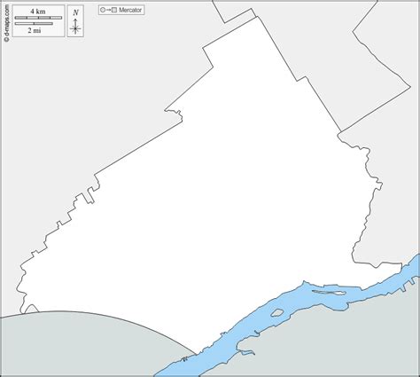 Delaware County free map, free blank map, free outline map, free base ...