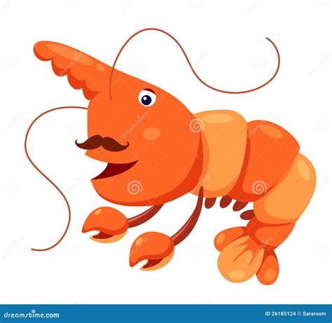 Cute Shrimp Stock Images - Image: 26185124