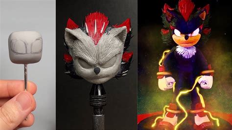 Create Shadow the hedgehog (Movie.ver) with Clay / Sonic the hedgehog 3 ...