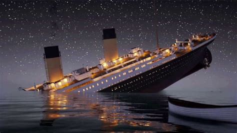 The Real Titanic Sinking Video