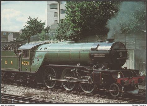 LNER Class V2 6MT 2-6-2 No 4771 Green Arrow - Steam Classic Postcard ...