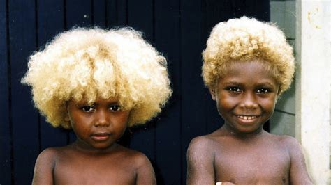 Melanesians, The only natural black blondes on the planet! - SLVIKI