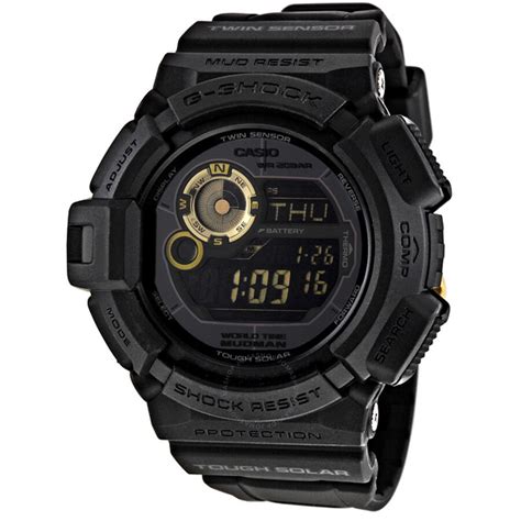 Casio G Shock Mudman Solar Black Dial Men's Watch G9300GB-1 - G-Shock ...