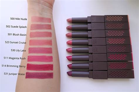 Burt's Bees' Lipstick swatch review New Zealand Beauty Blogger NZ ...