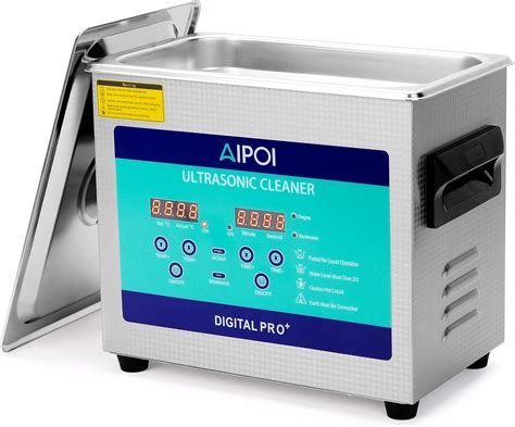 AIPOI Ultrasonic Cleaner, 3.2L Ultrasonic Cleaning Device with Timer ...