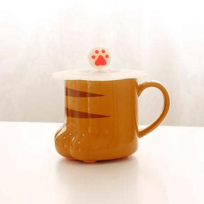 Cat Paw Mug | Cute Cat Claw Breakfast Glass Cup For Cat Lovers | Mugs ...