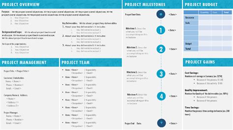 Project Charter Template & Examples in Excel, Word, PPT, PDF