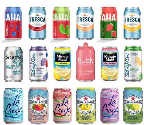 Buy Sparkling Water / Juice Variety Pack - 12 Oz Soda Cans - Great ...