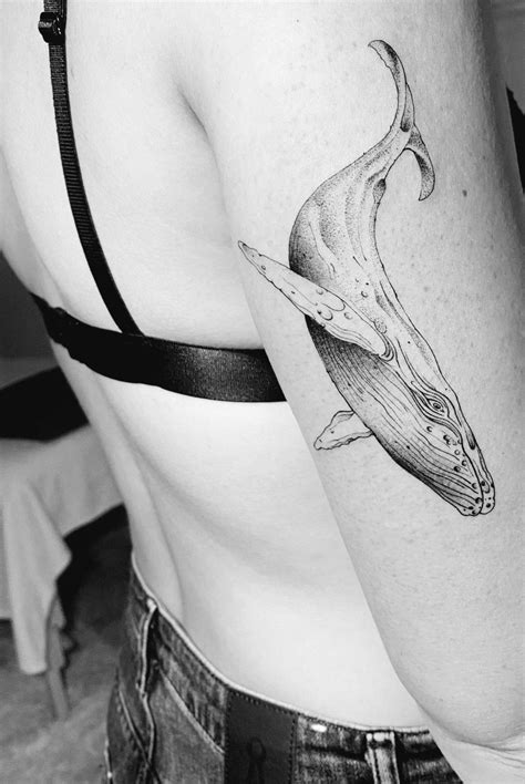 Humpback whale tattoo – Artofit