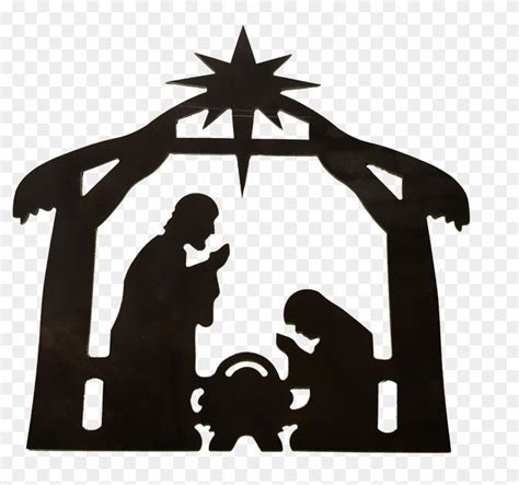 Nativity Scene - Nativity Silhouette Clip Art Transparent - Free Transparent PNG Clipart Images ...