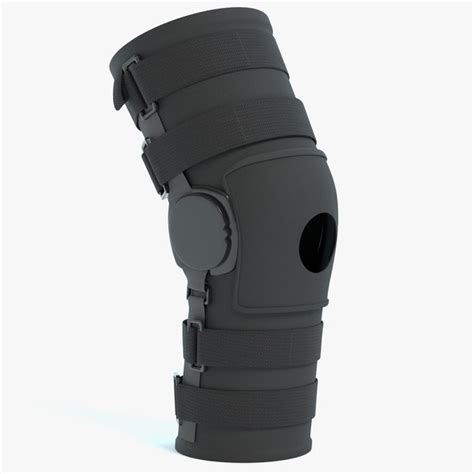 Knee brace model - TurboSquid 1509145