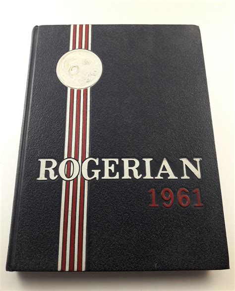 Vintage 60s Rogers High School Yearbook Toledo Ohio OH Rogerian, Vintage Books, Old Books ...