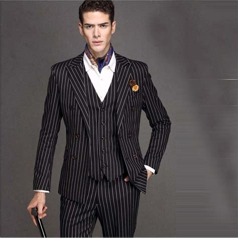 White pinstriped suit - thatlokasin