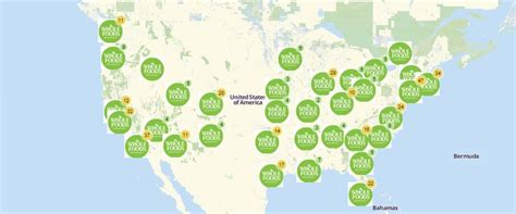 Whole Foods Coverage Map | Whole food recipes, Whole foods market, Food