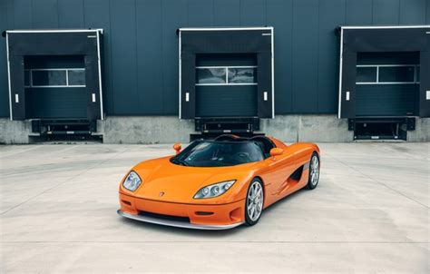 Wallpaper car, Koenigsegg, supercar, orange, without a roof, CCR ...