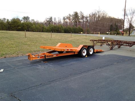 Hudson Brothers Tilt Trailer HD14 5 ton bobcat tactor car Tilt Deck Tandem Axle – JT Outfitters