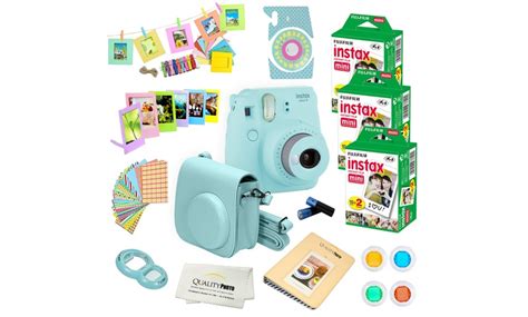 Fujifilm Instax Mini 9 Instant Camera and Accessories Set (27-Piece ...