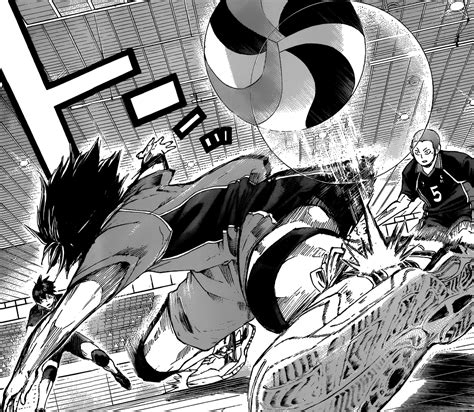 The beauty of volleyball in ink. From the manga Haikyuu!! by Haruichi ...