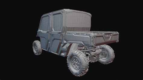 BRP Can-Am Defender HD10 Limited 3D model | CGTrader